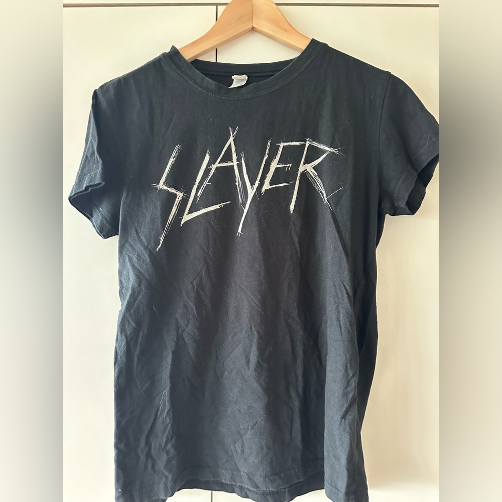 Slayer concert t shirt. Women’s size Large